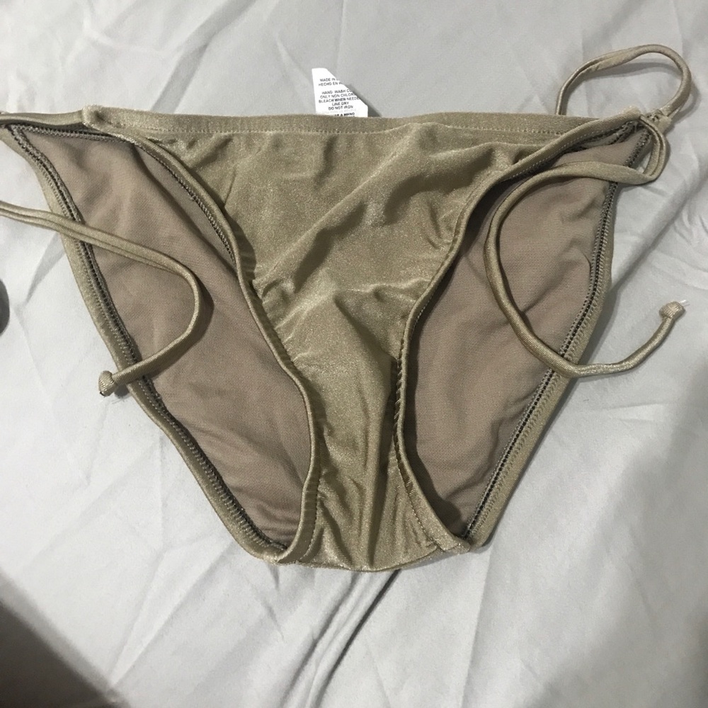 NEW forever21 taupe bikini bottoms Medium